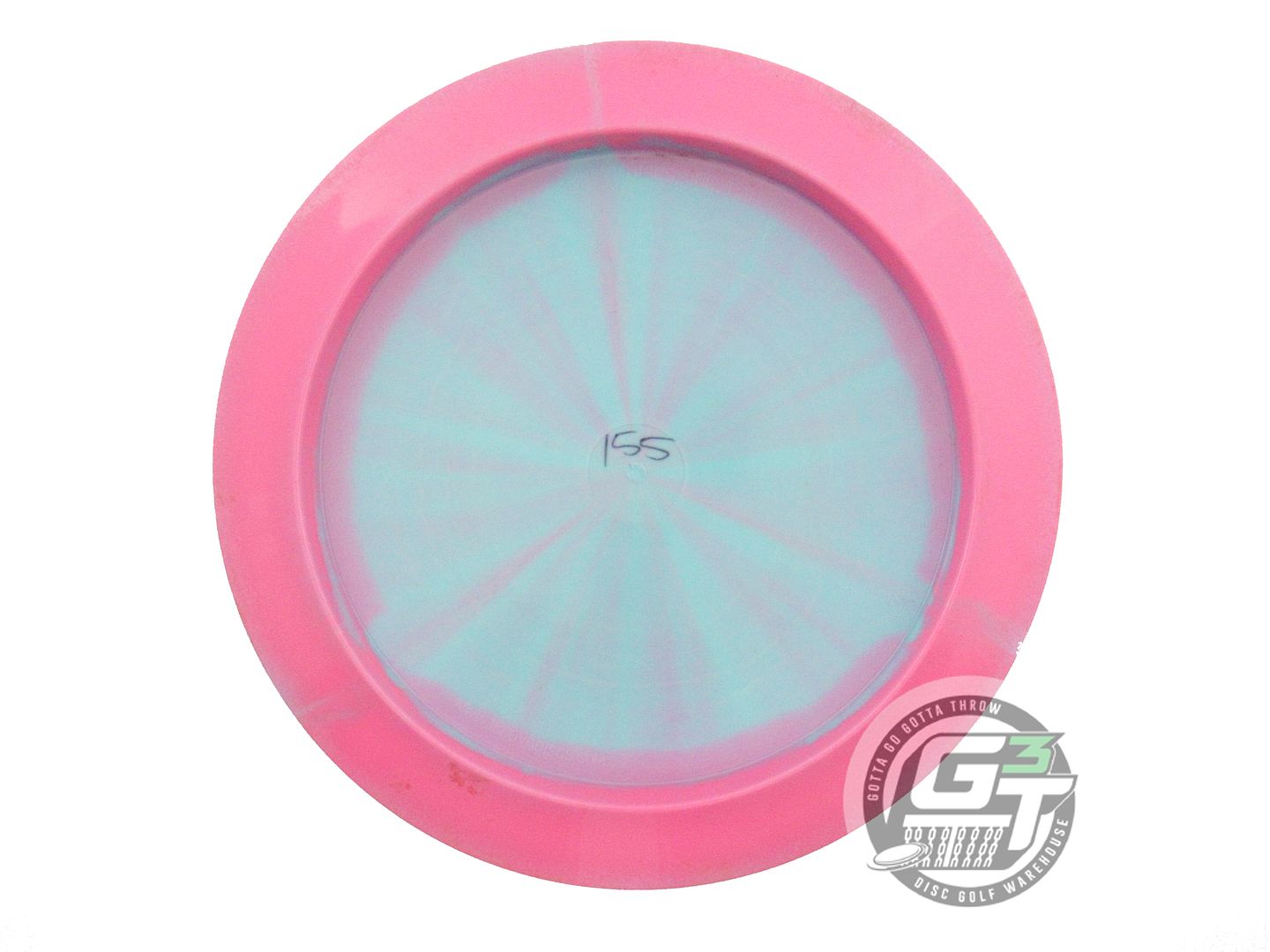 USED Innova Halo Star Boss 155g Pink-Sky Blue Distance Driver Golf Disc