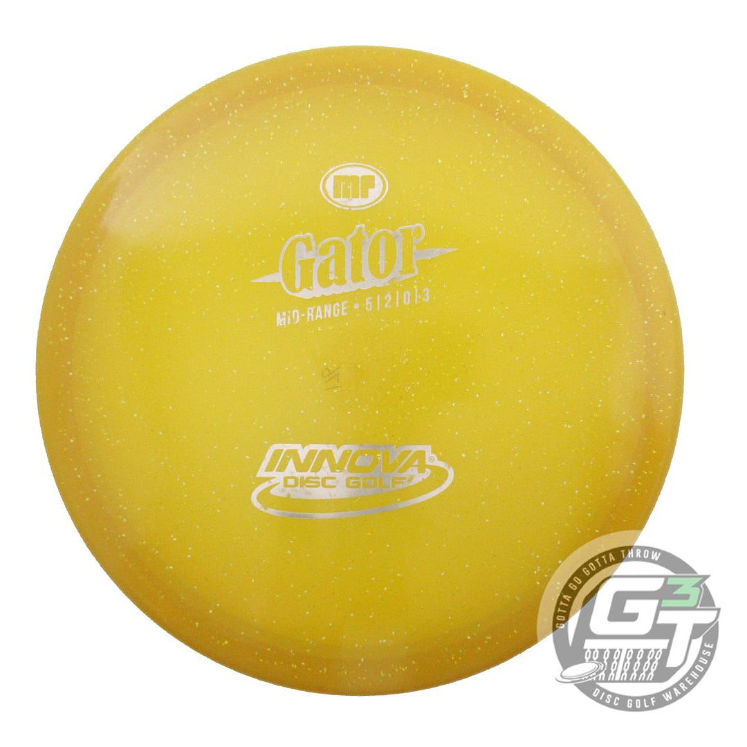 USED Innova Metal Flake Champion Gator 176g Marigold Midrange Golf Disc