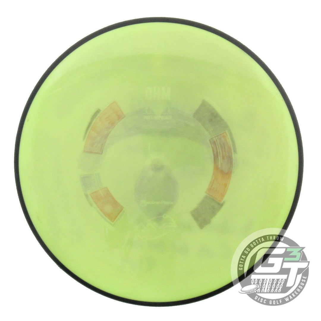 USED MVP Disc Sports Classic Neutron Ohm 167g Yellow Putter Golf Disc