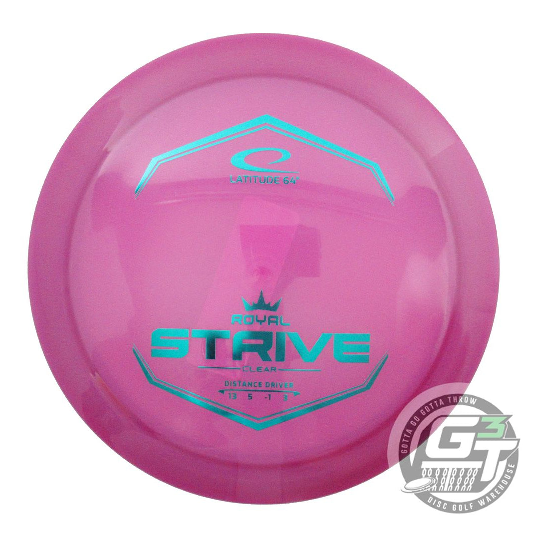 Latitude 64 Royal Clear Strive Distance Driver Golf Disc (Individually Listed)