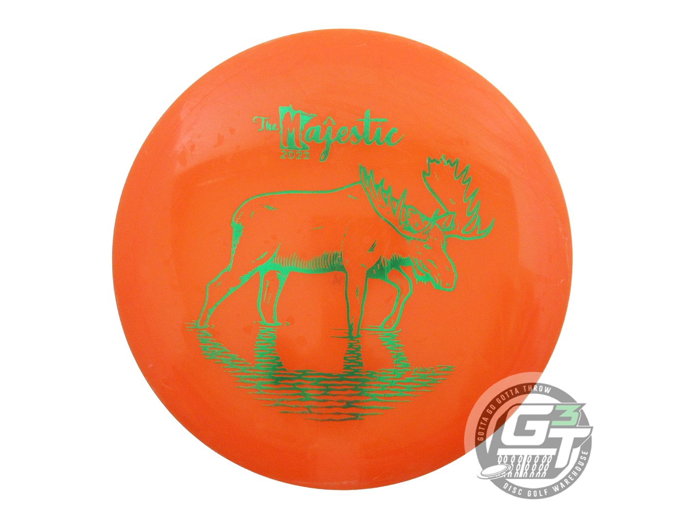 USED Clash Discs Steady Cookie 174g Orange Green Foil Fairway Driver Golf Disc