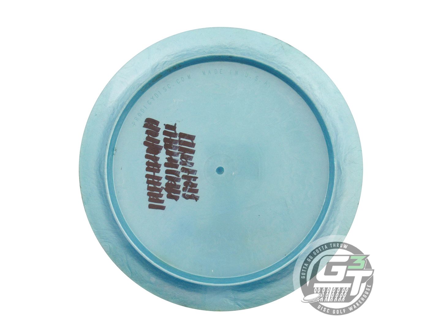 USED Prodigy Discs 500 D2 Pro 166g Teal Yellow Foil Distance Driver Golf Disc