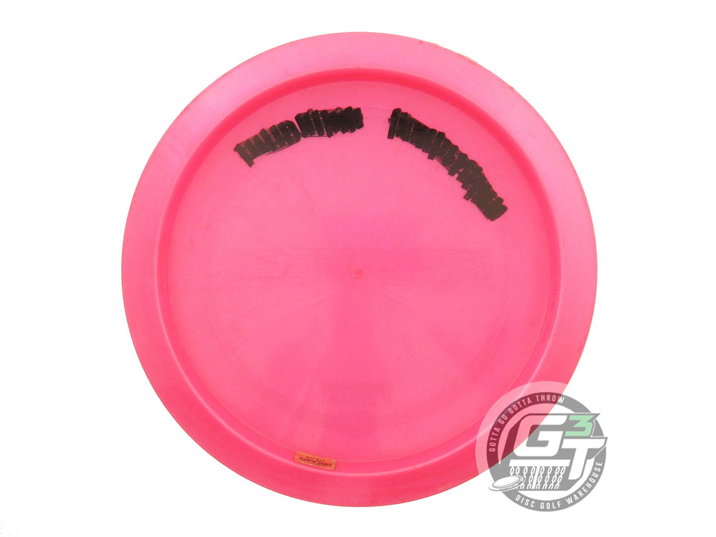 USED Discraft Z Raptor 175g Pink Lime Laser Foil Distance Driver Golf Disc