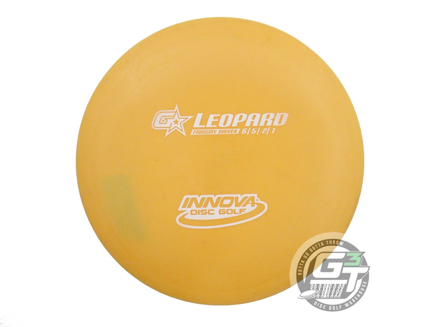 USED Innova GStar Leopard 175g Marigold White Stamp Fairway Driver Golf Disc
