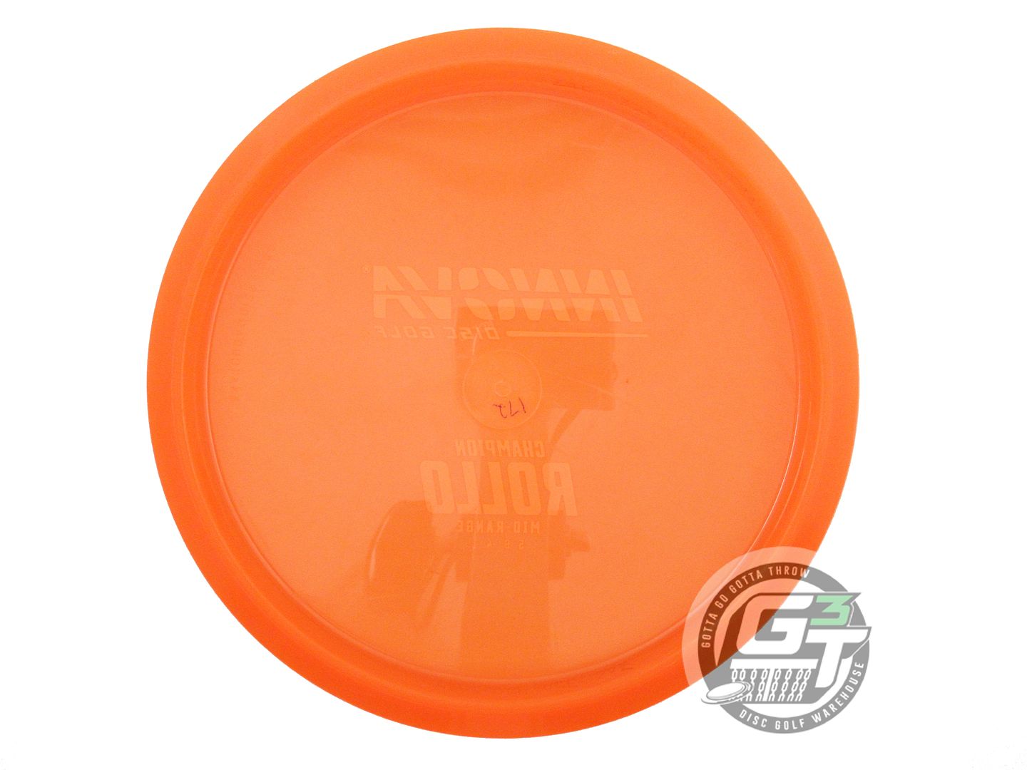 USED Innova Champion Rollo 172g Orange White Stamp Midrange Golf Disc