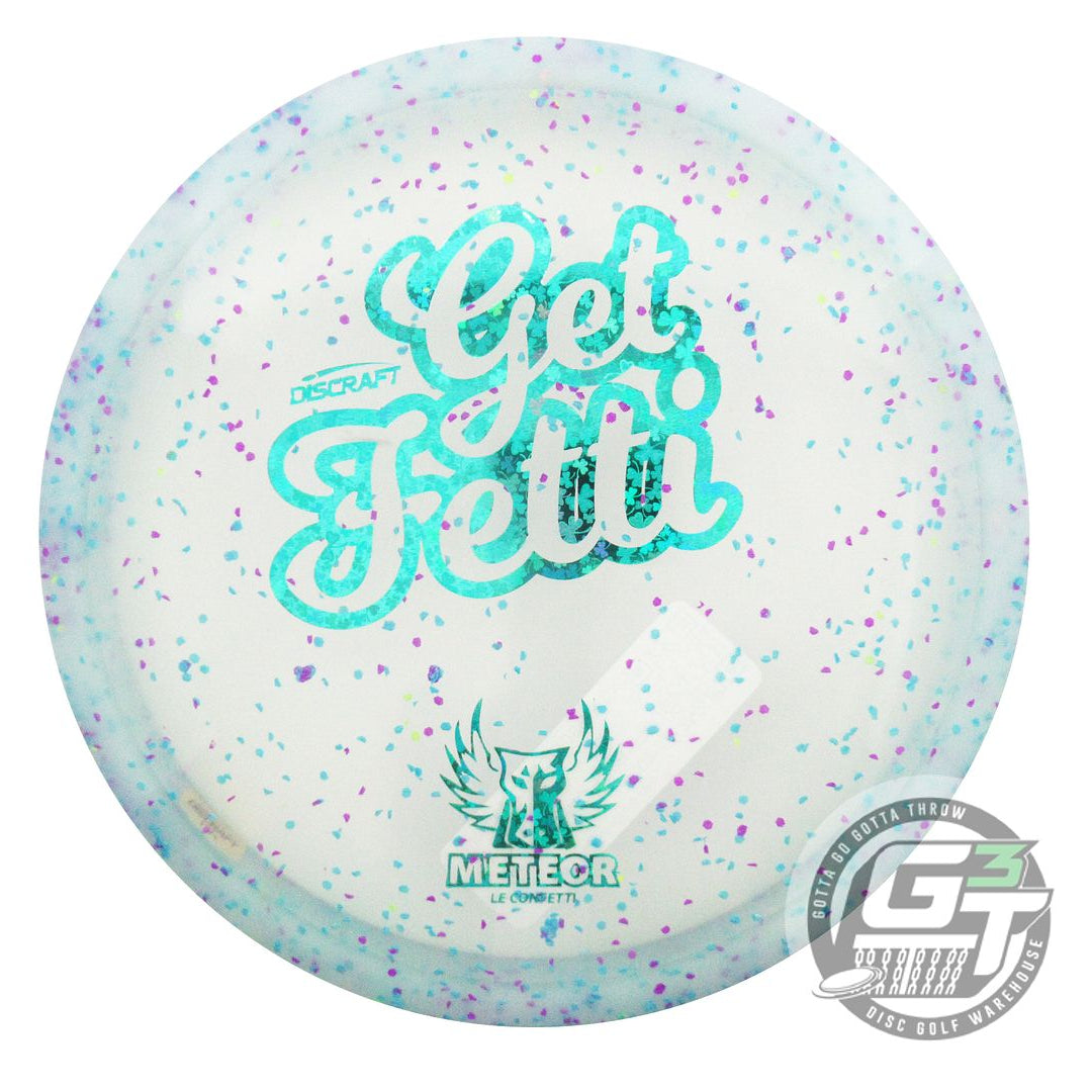 Discraft Limited Edition Brodie Smith Get Fetti Confetti Elite Z Meteor Midrange Golf Disc (Individually Listed)