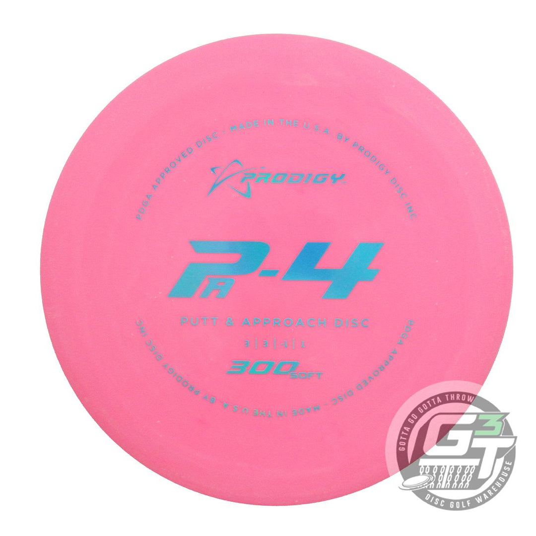 Prodigy 300 Soft Series PA4 Putter Golf Disc (Individually Listed)