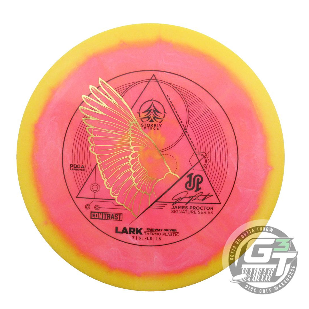 Stokely Limited Edition 2025 Signature Tour Series James Proctor Contrast Thermo Lark Fairway Driver Golf Disc (Individually Listed)