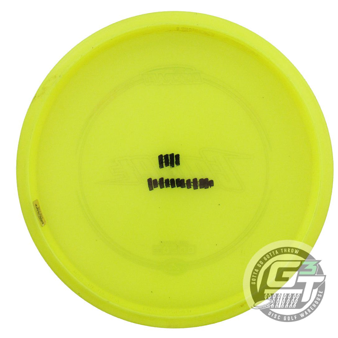 USED Discraft Z Comet 177g Yellow Rainbow Laser Foil Midrange Golf Disc