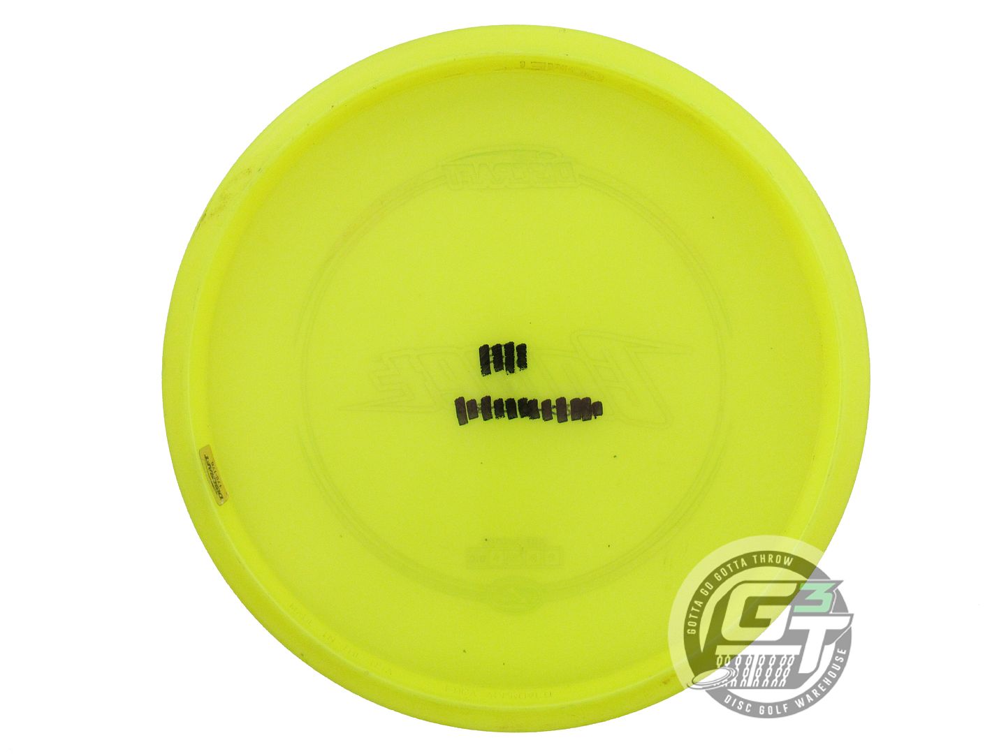 USED Discraft Z Comet 177g Yellow Rainbow Laser Foil Midrange Golf Disc