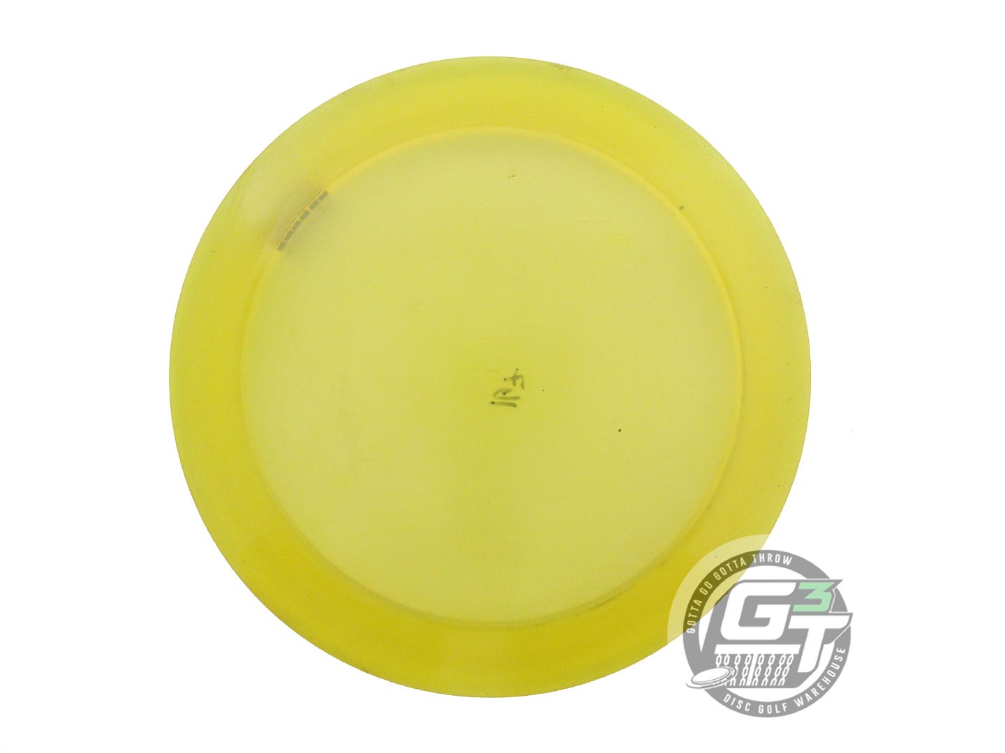 USED Innova Champion Vulcan 167g Yellow Wiped Stamp Distance Driver Golf Disc