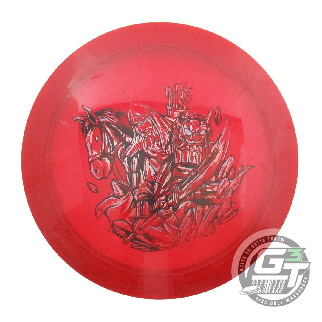 USED Yikun Disc Golf Phoenix Jun 173g Red VIP SERIES Distance Driver Golf Disc