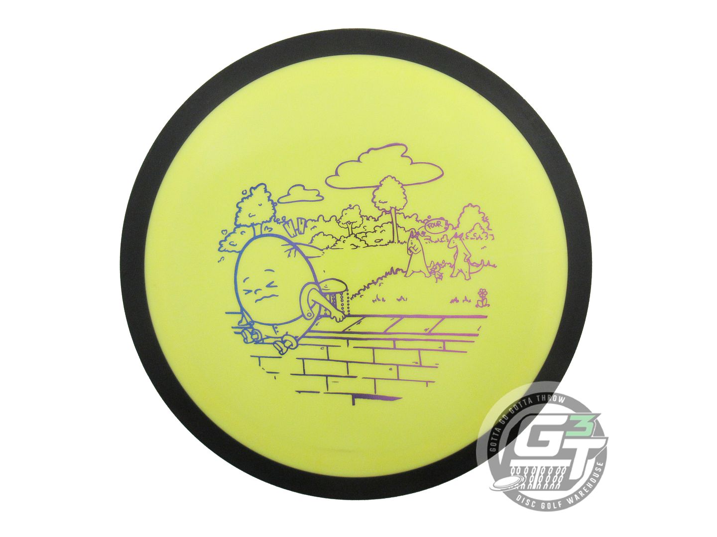 USED MVP Disc Sports Fission Octane 172g Yellow Distance Driver Golf Disc