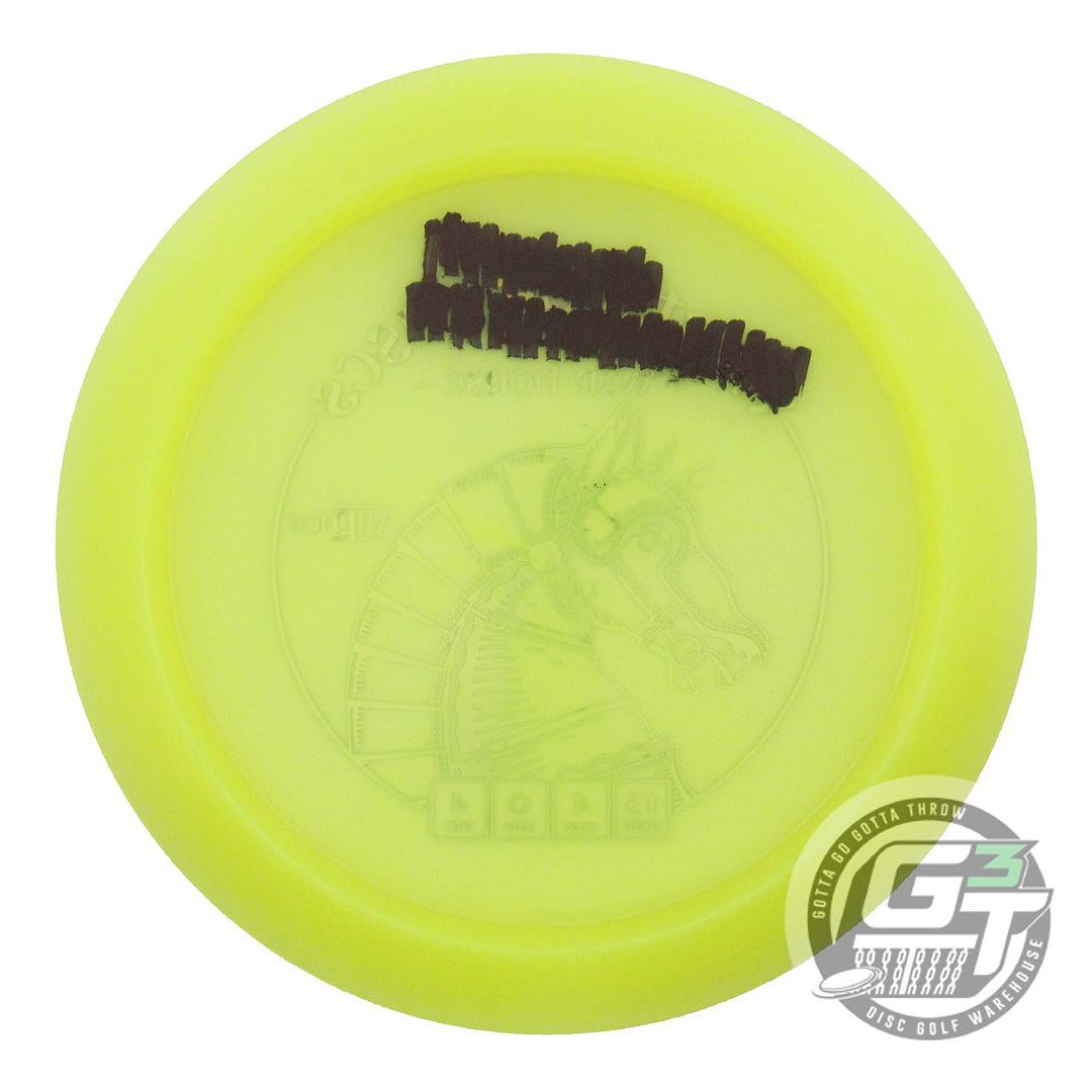 USED Westside Discs VIP Ice War Horse 173g Yellow Black Stamp Driver Golf Disc