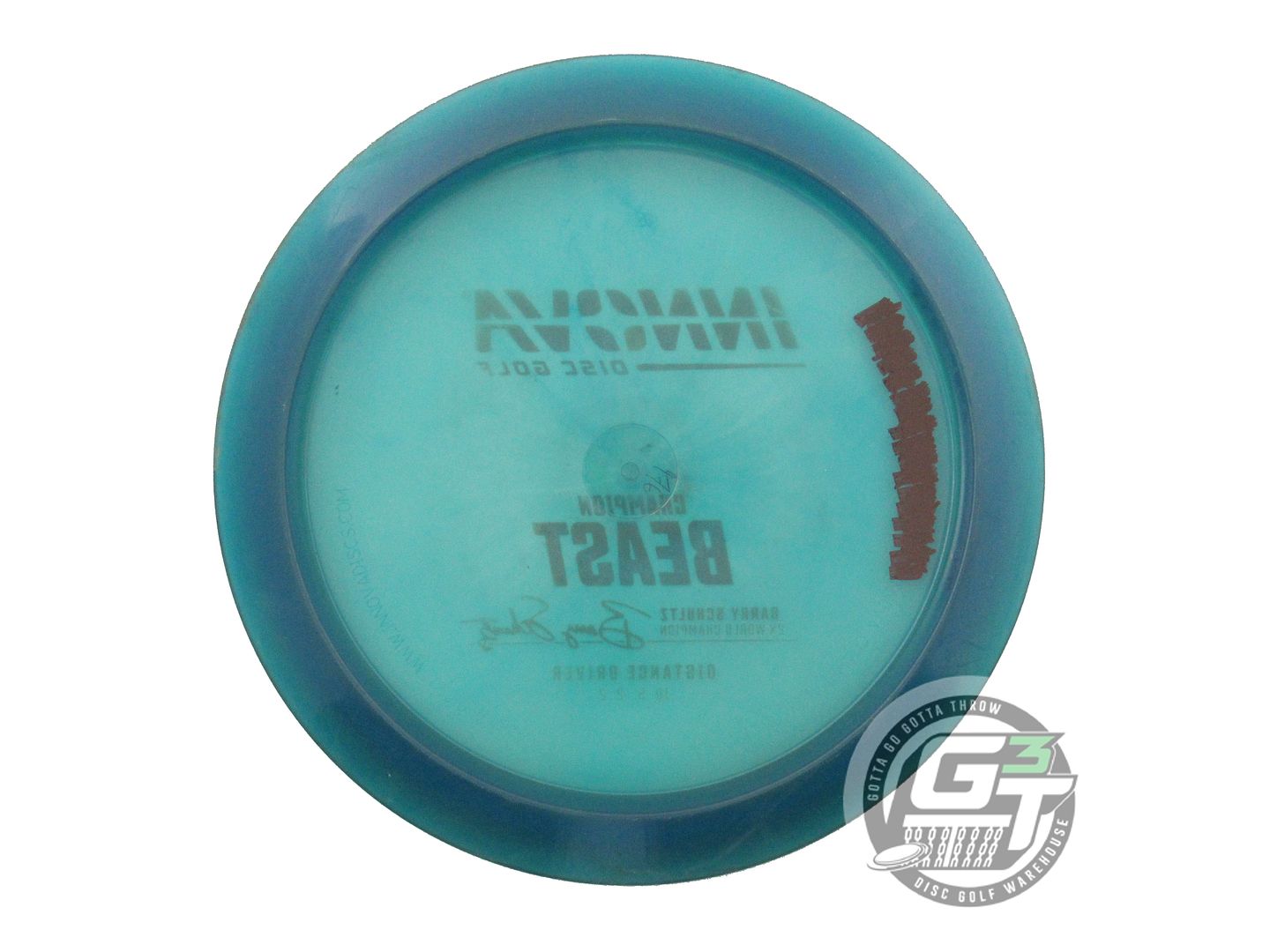 USED Innova Champion Beast 175g Blue White Stamp Distance Driver Golf Disc