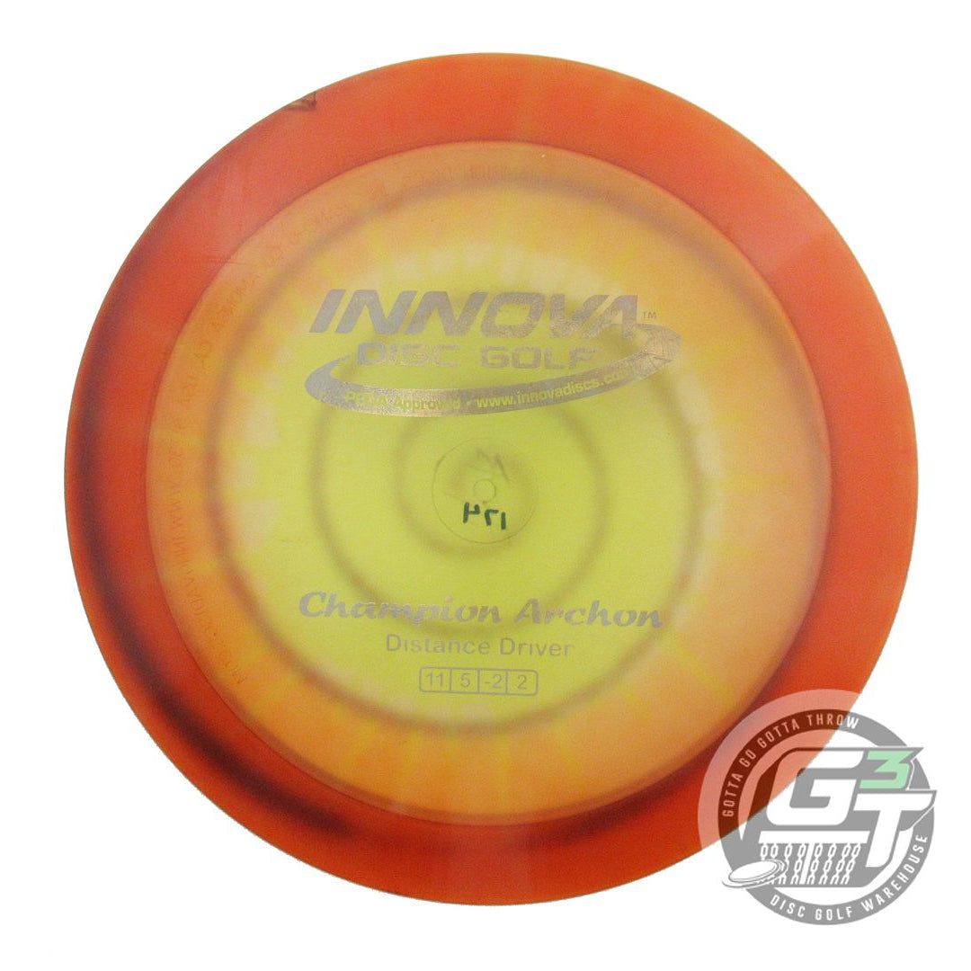 USED Innova I-DYE Champion Archon 174g Spiral Burst Distance Driver Golf Disc