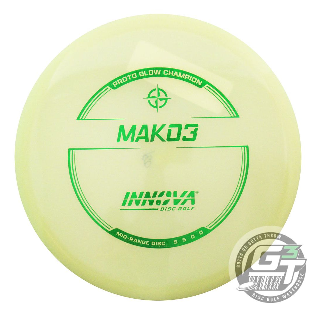 Innova Proto Glow Champion Mako3 Midrange Golf Disc (Individually Listed)