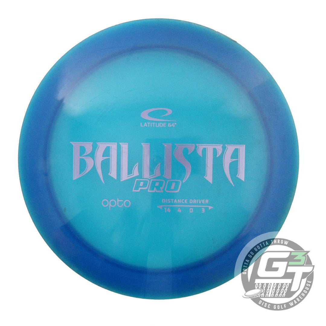 USED Latitude 64 Opto Ballista Pro 170g Blue Lilac Foil Distance Driver Disc