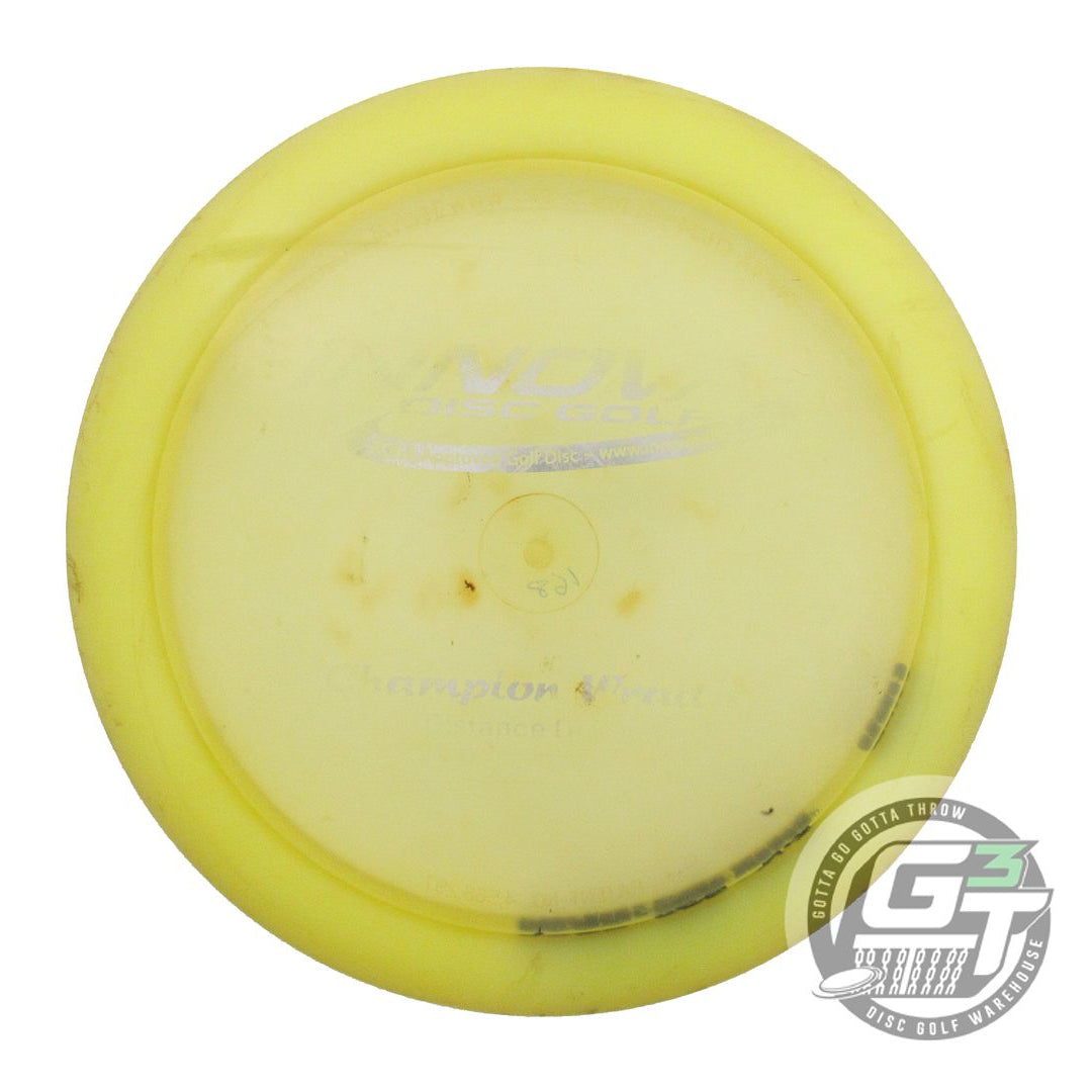USED Innova Champion Wraith 168g Yellow Silver Foil Distance Driver Golf Disc