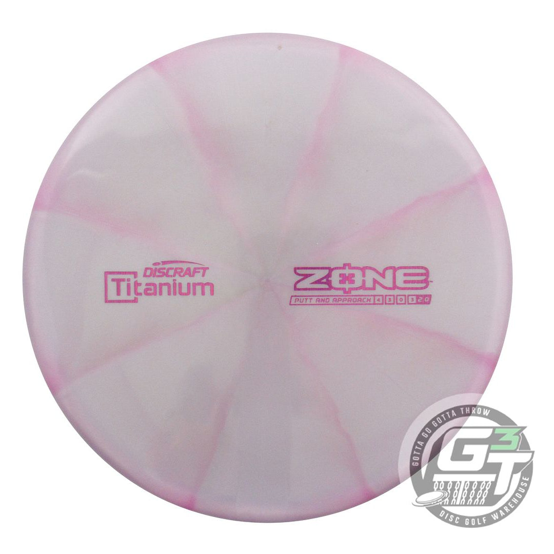 Discraft Titanium Zone Putter Golf Disc (Individually Listed)