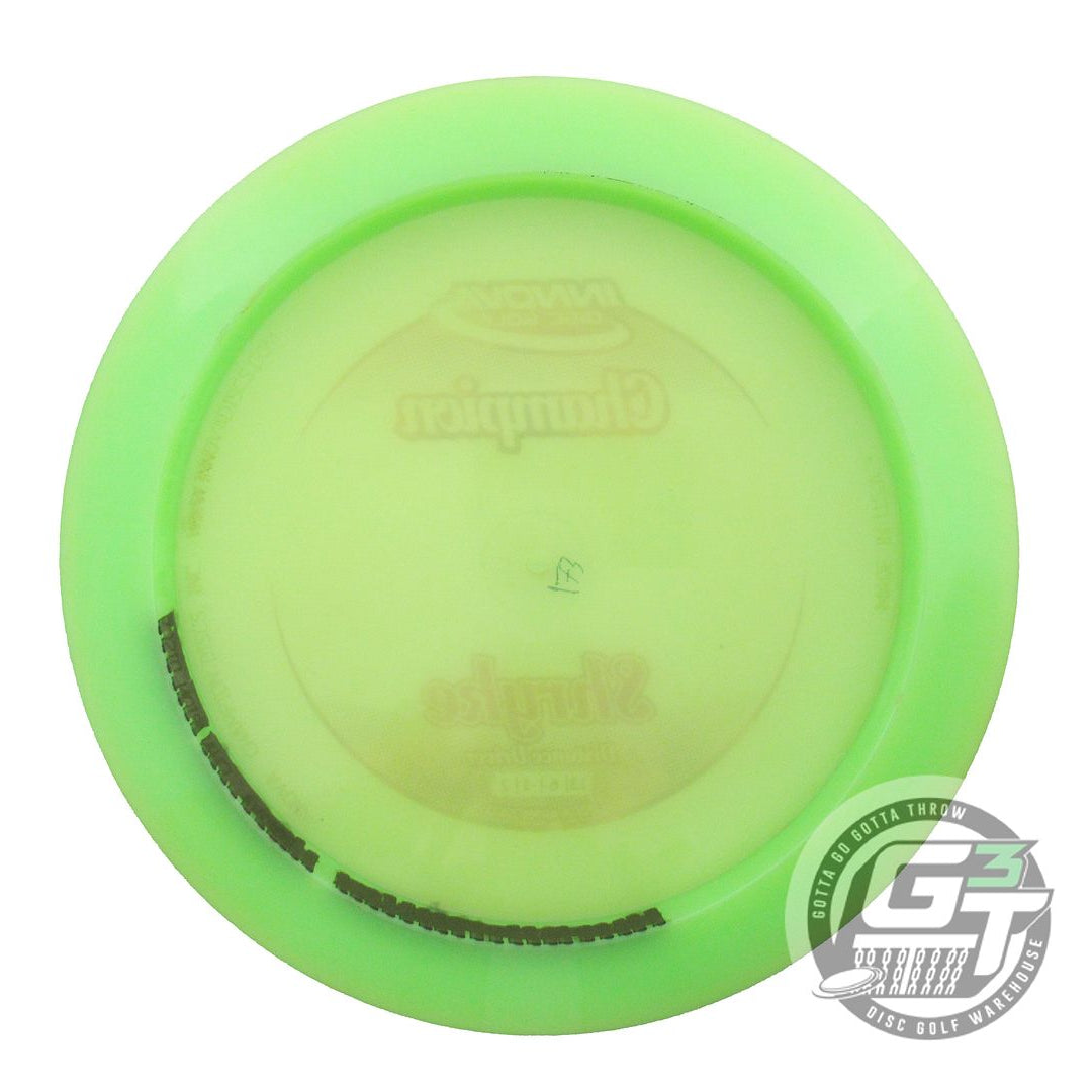 USED Innova Champion Shryke 173g Lime Gold Holo Foil Distance Driver Golf Disc