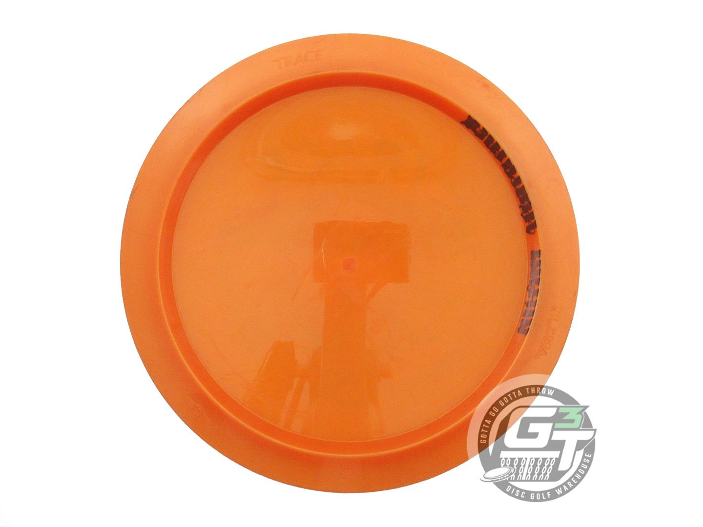 USED Streamline Discs Plasma Trace 174g Orange Distance Driver Golf Disc