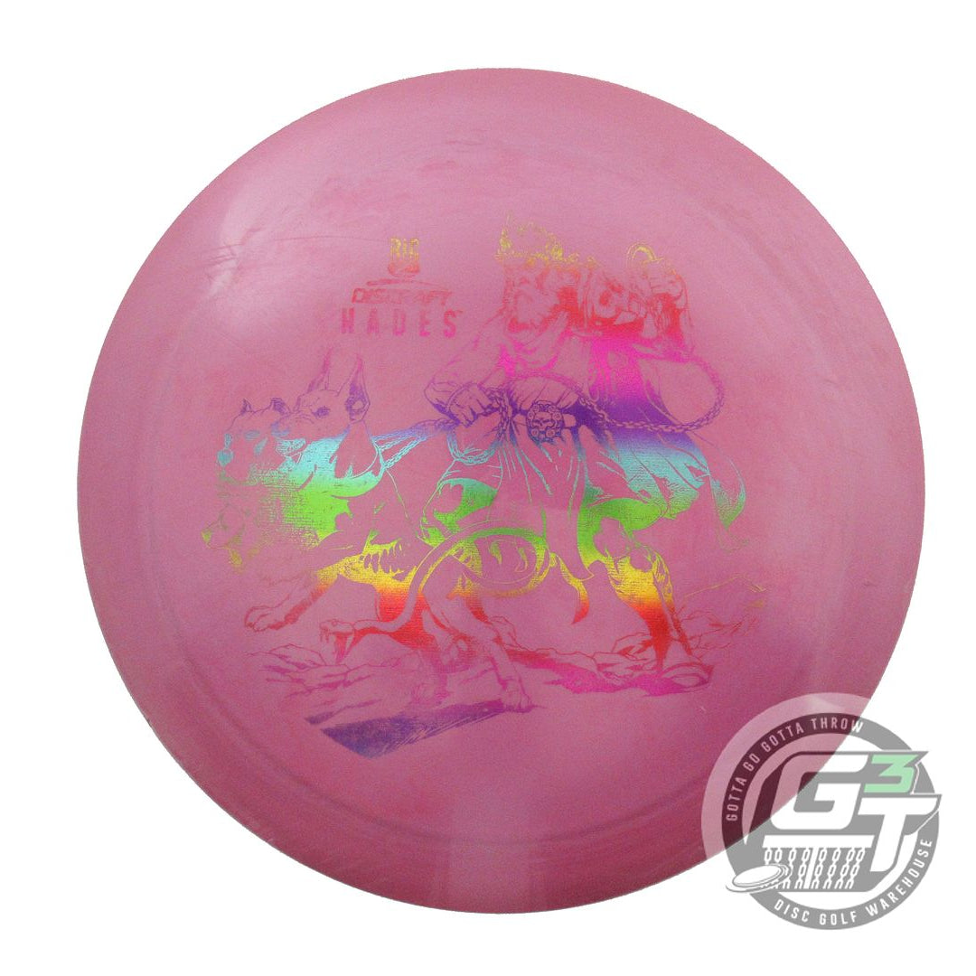 USED Discraft Big Z Hades 169g Purple Rainbow Foil Driver Golf Disc