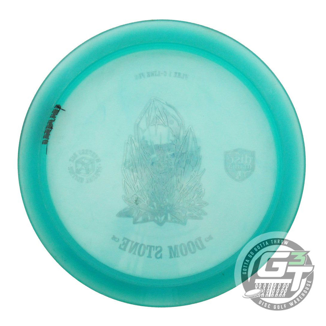 USED DiscMania DOOM STONE C-Line Flex 1 FD3 173g Aqua Teal Flower Driver Disc