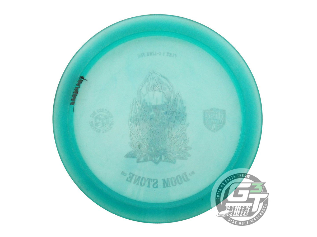 USED DiscMania DOOM STONE C-Line Flex 1 FD3 173g Aqua Teal Flower Driver Disc