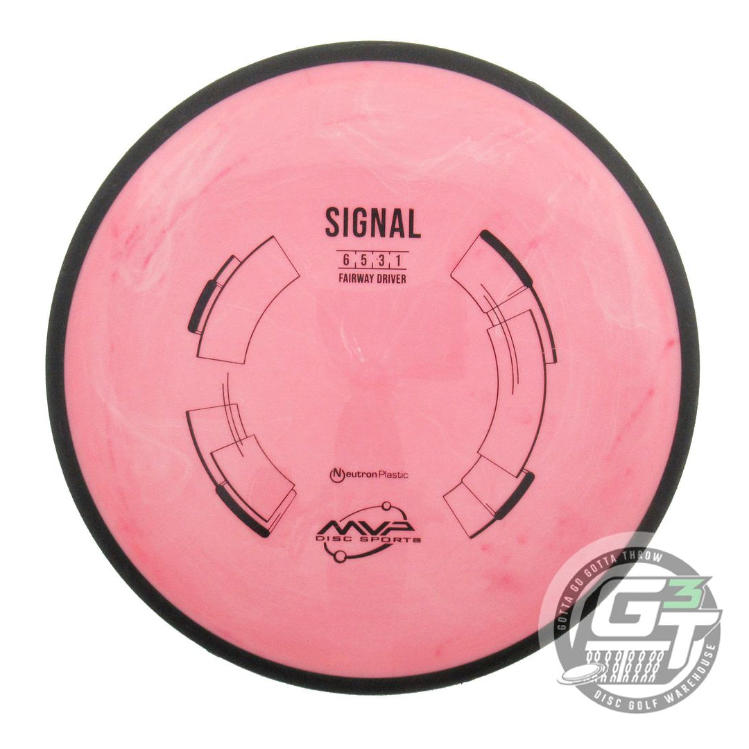 USED MVP Disc Sports Neutron Signal 164g Pink Fairway Driver Golf Disc