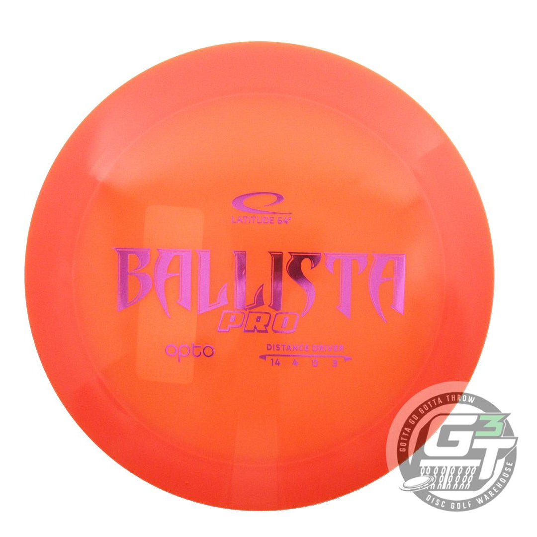 Latitude 64 Opto Line Ballista Pro Distance Driver Golf Disc (Individually Listed)