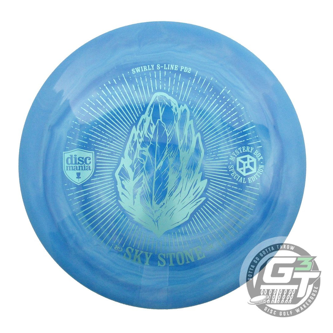 USED DiscMania SKY STONE Swirl S-Line PD2 174g Blue Aqua Foil Driver Golf Disc