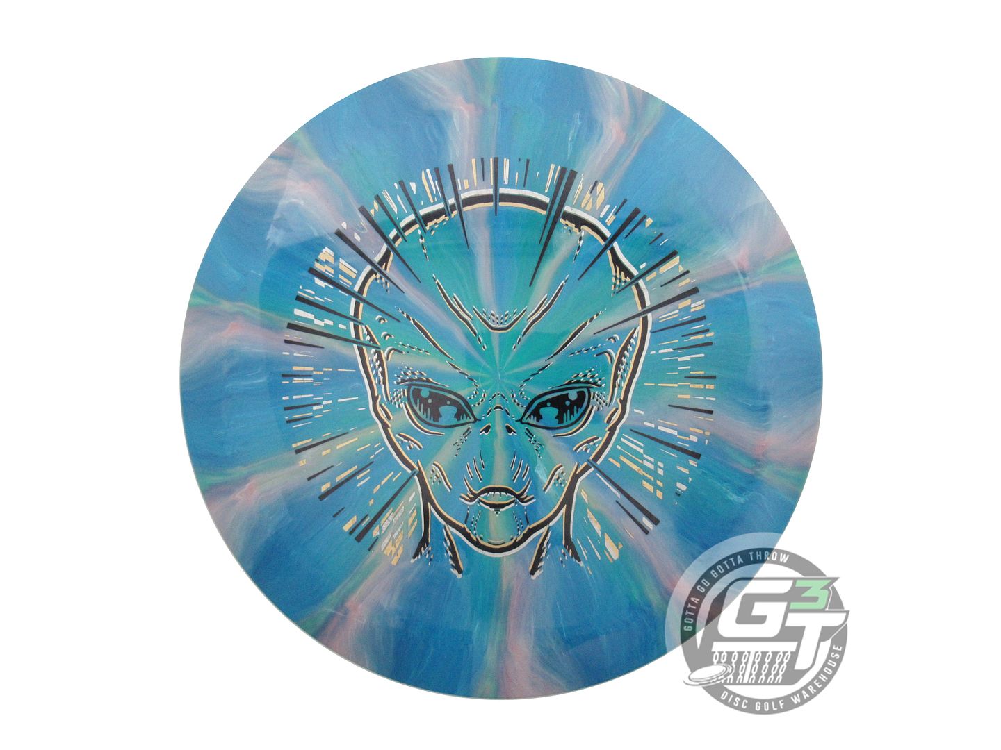 USED Streamline Discs GYROPALOOZA Cosmic Neutron Trace 168g Blue-Pink Golf Disc