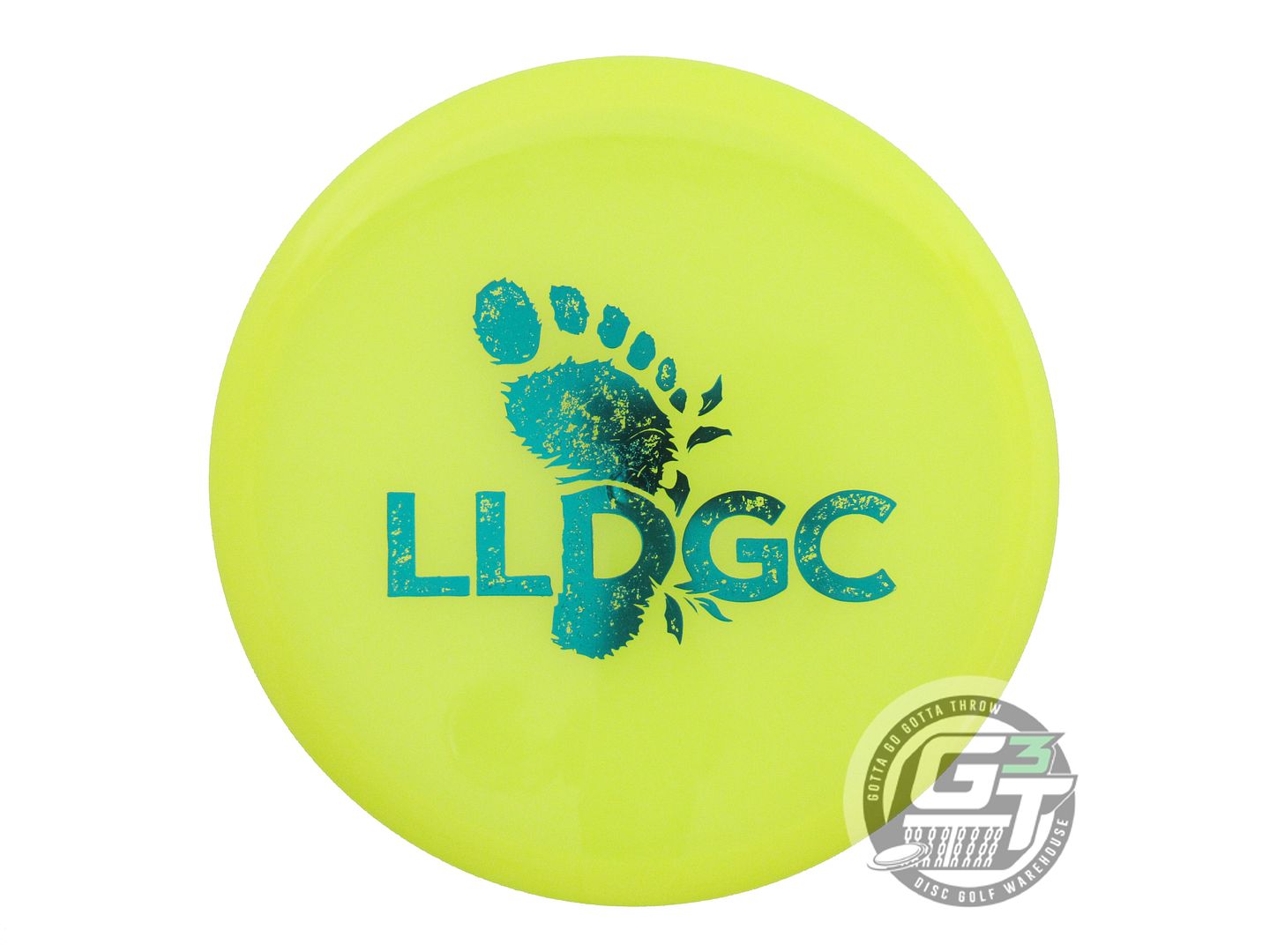 USED Dynamic Discs Lucid Suspect 174g Yellow Teal Foil Midrange Golf Disc