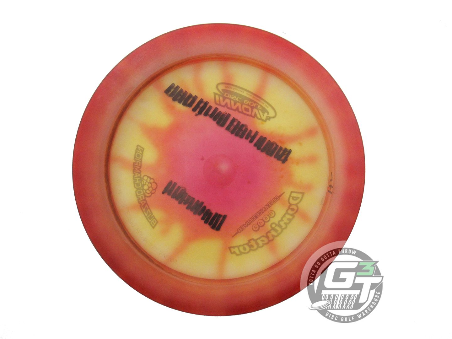 USED Innova I-DYE Blizzard Dominator 172g Red Burst Distance Driver Golf Disc