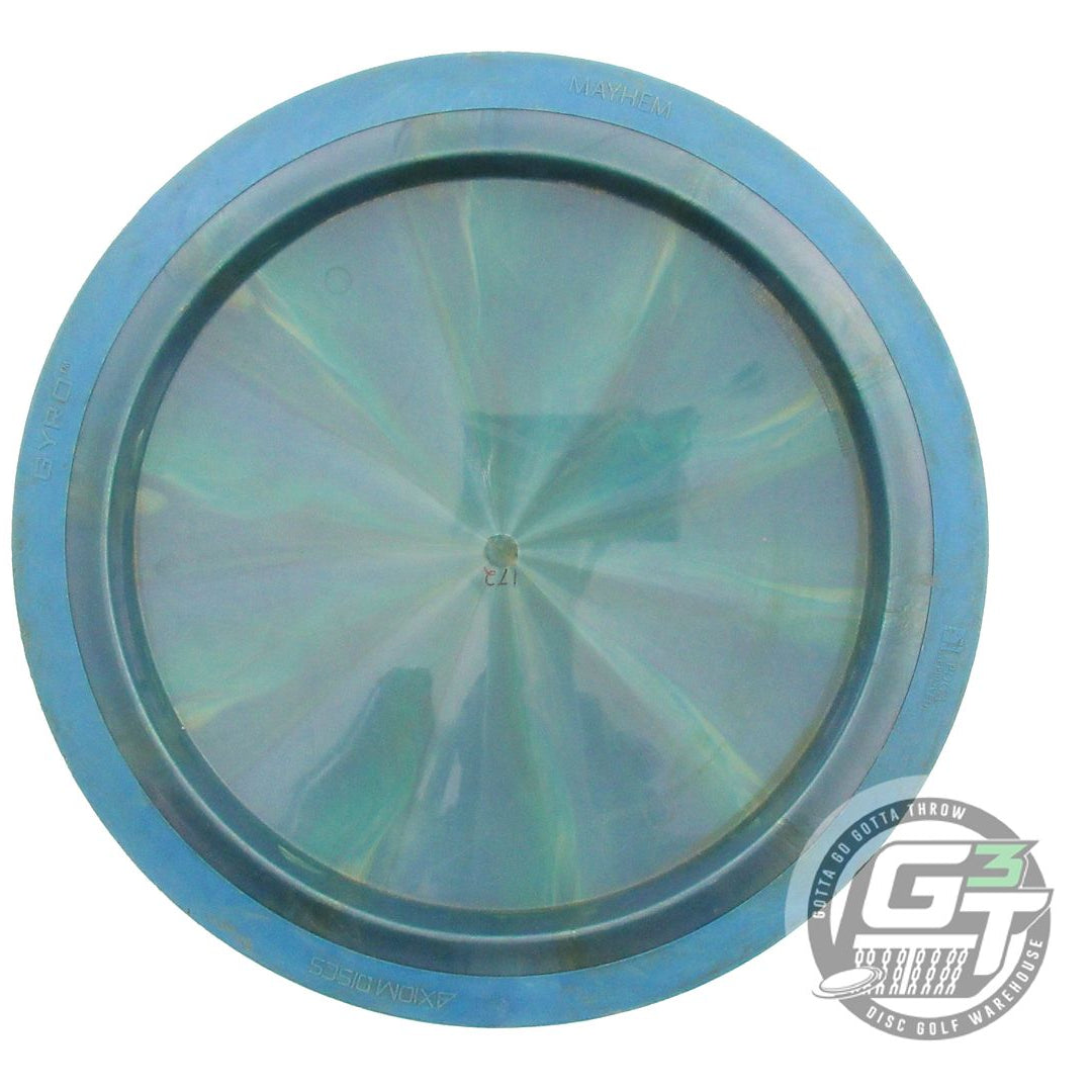 USED Axiom Discs Plasma Mayhem 172g Green-Blue Blue Rim Distance Driver Disc