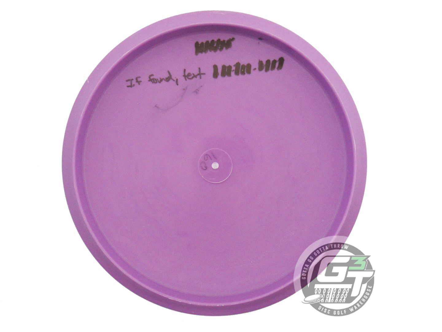 USED Innova DX Stingray 160g Purple White Stamp Midrange Golf Disc