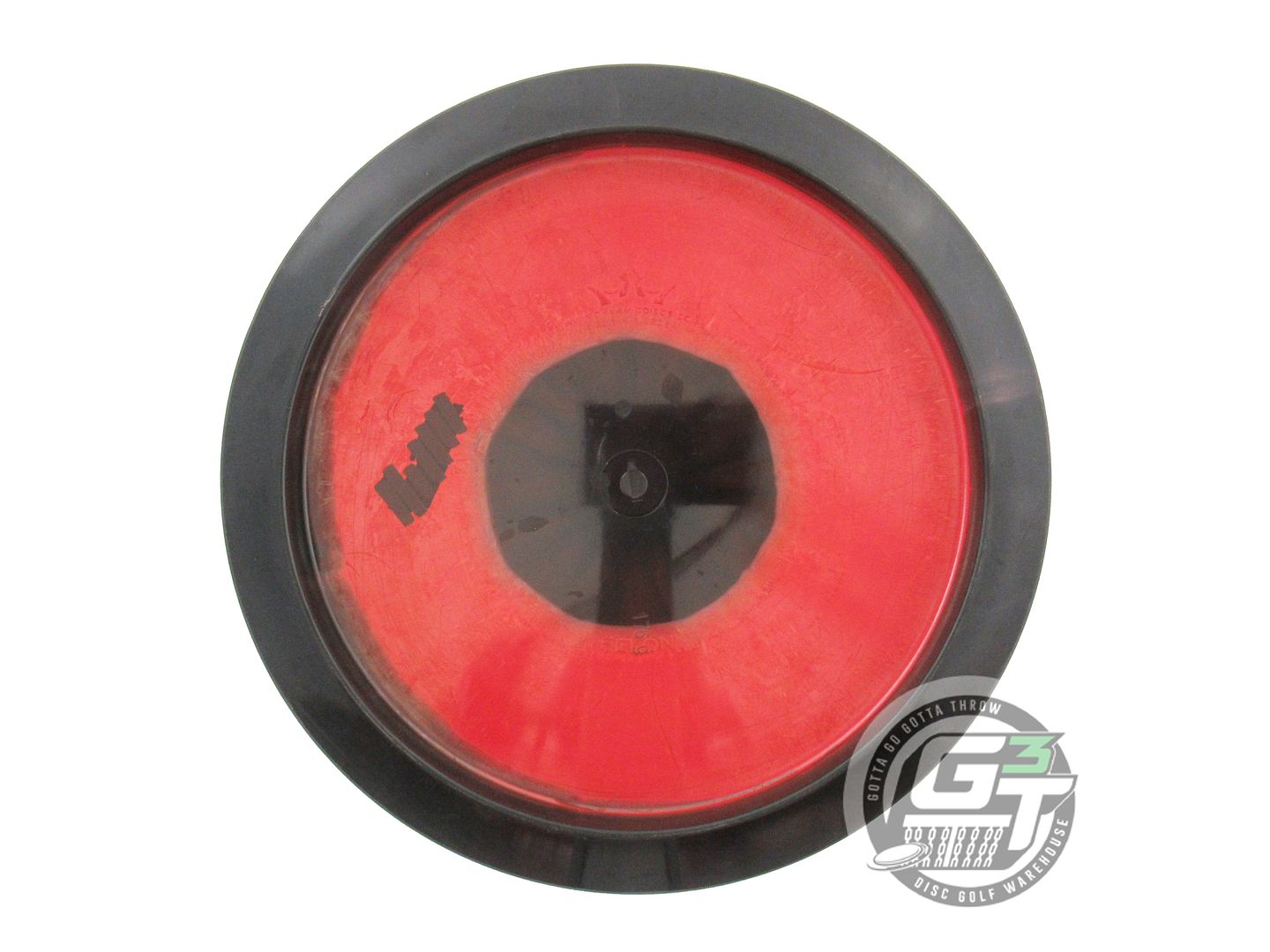 USED Dynamic Discs Fuzion Raptor Eye Felon 176g Black-Red Driver Golf Disc