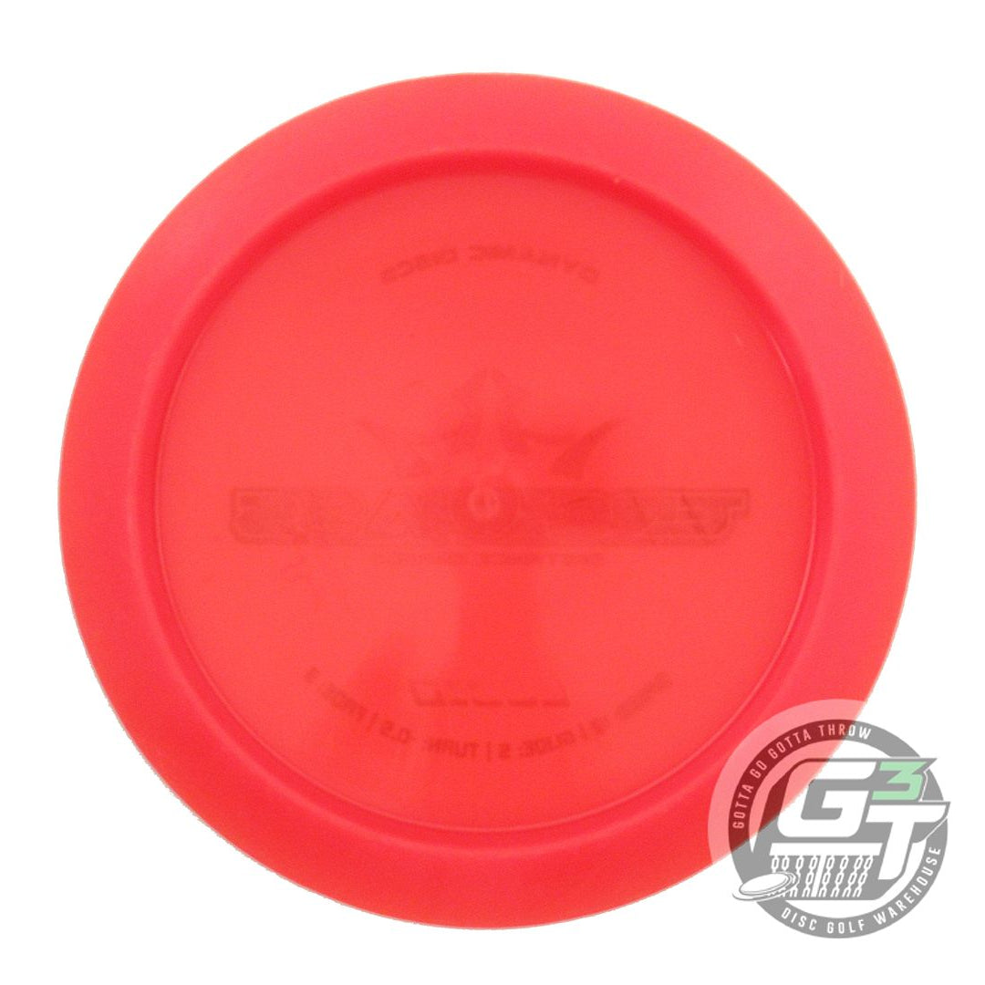 USED Dynamic Discs Lucid Trespass 173g Red Green Foil Distance Driver Golf Disc