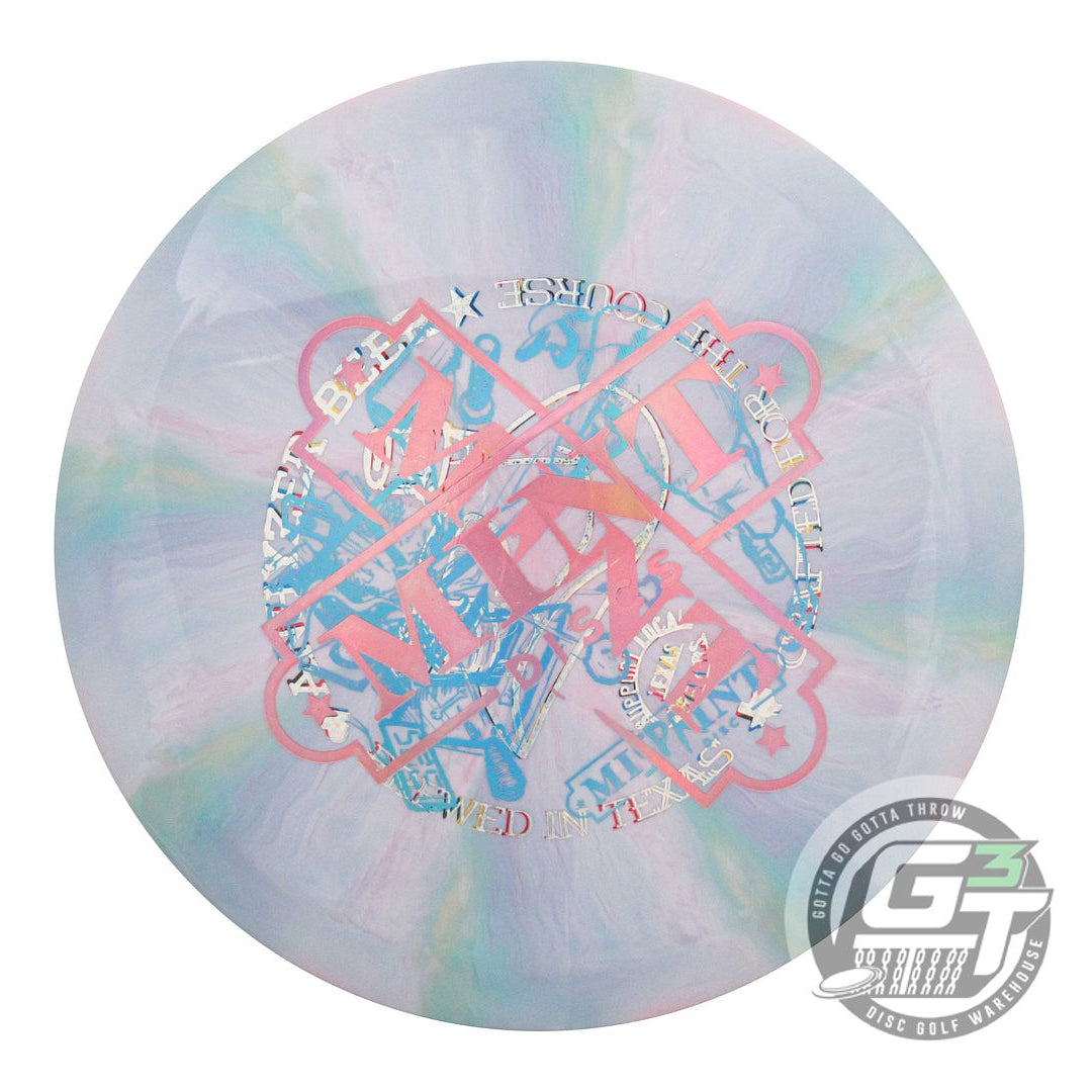 NOS Mint Discs X-OUT Swirly Apex Phoenix 173g Lilac-Lime Distance Driver Disc