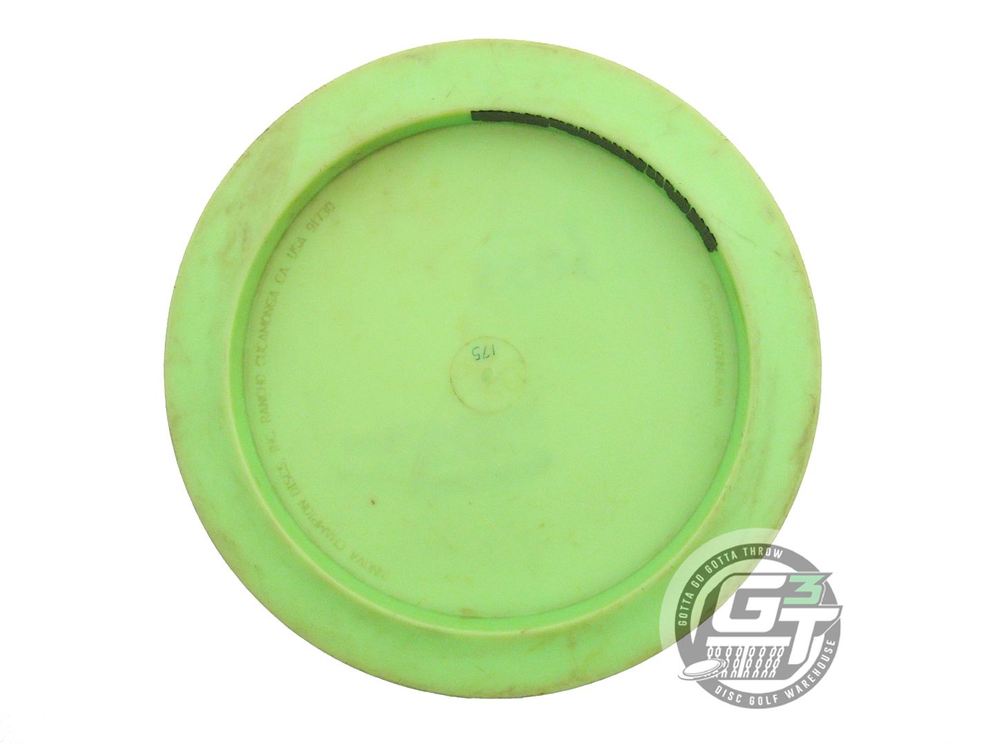 USED Innova Pro Boss 175g Lime Blue Foil Distance Driver Golf Disc