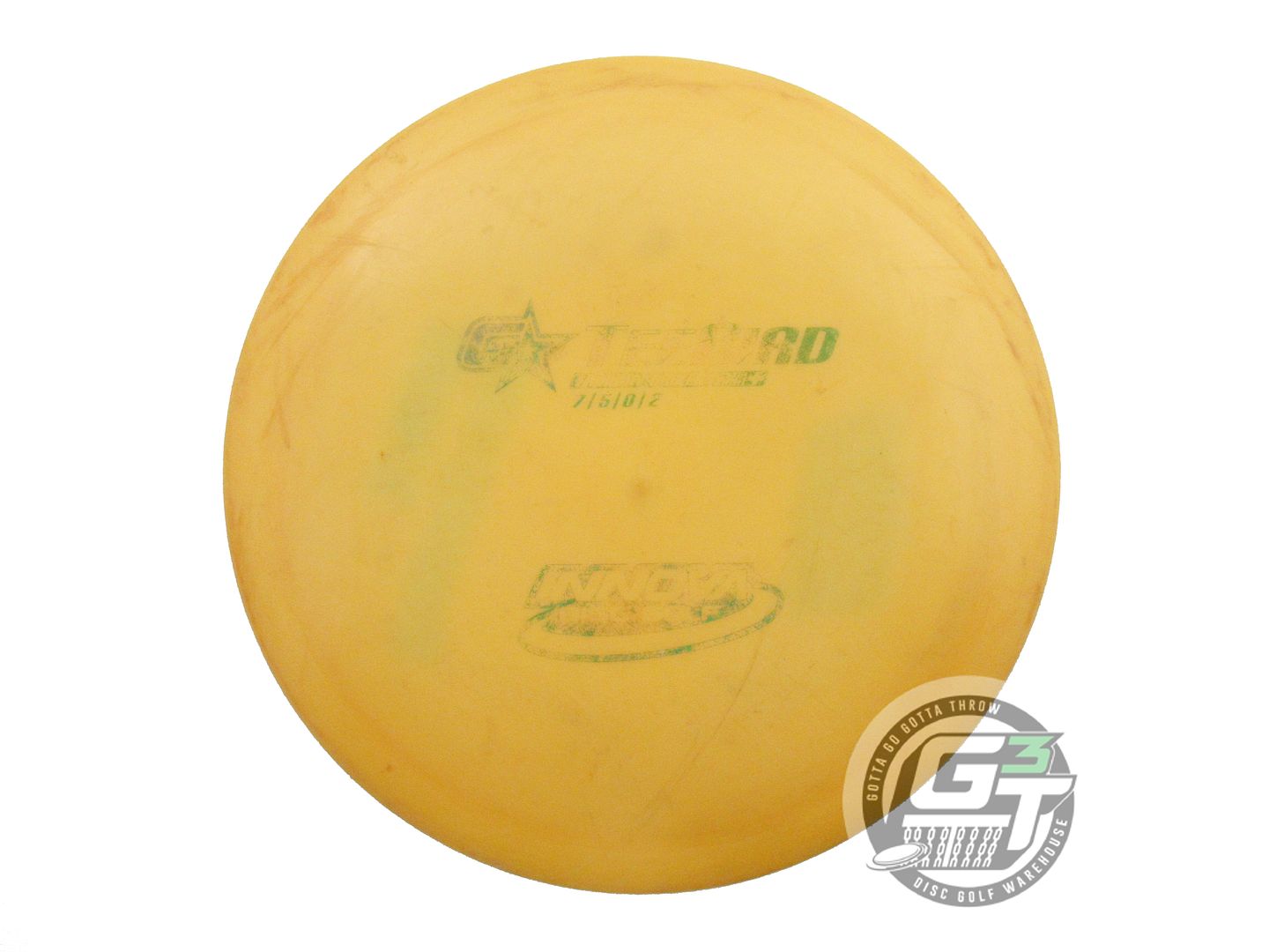 USED Innova GStar Teebird 170g Marigold Green Stamp Fairway Driver Golf Disc