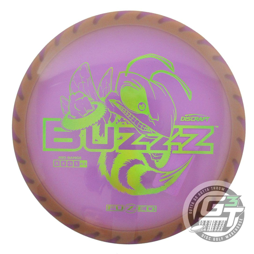 Discraft Fuzed Line Buzzz w/ Saw Pattern Midrange Golf Disc (Individually Listed)