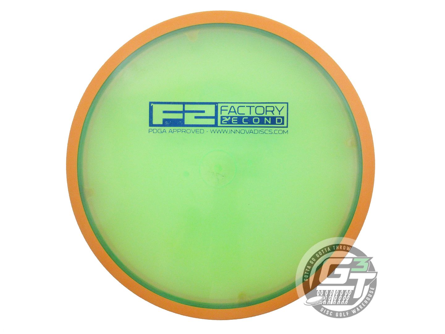 USED Innova X-OUT Champion Atlas 174g Lime Orange Rim Midrange Golf Disc