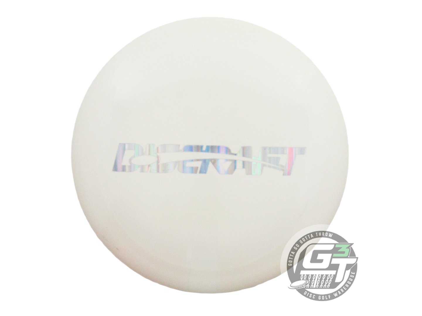 NOS Discraft DISC-THRU ESP Nuke 169g White Silver Holo Foil Driver Golf Disc