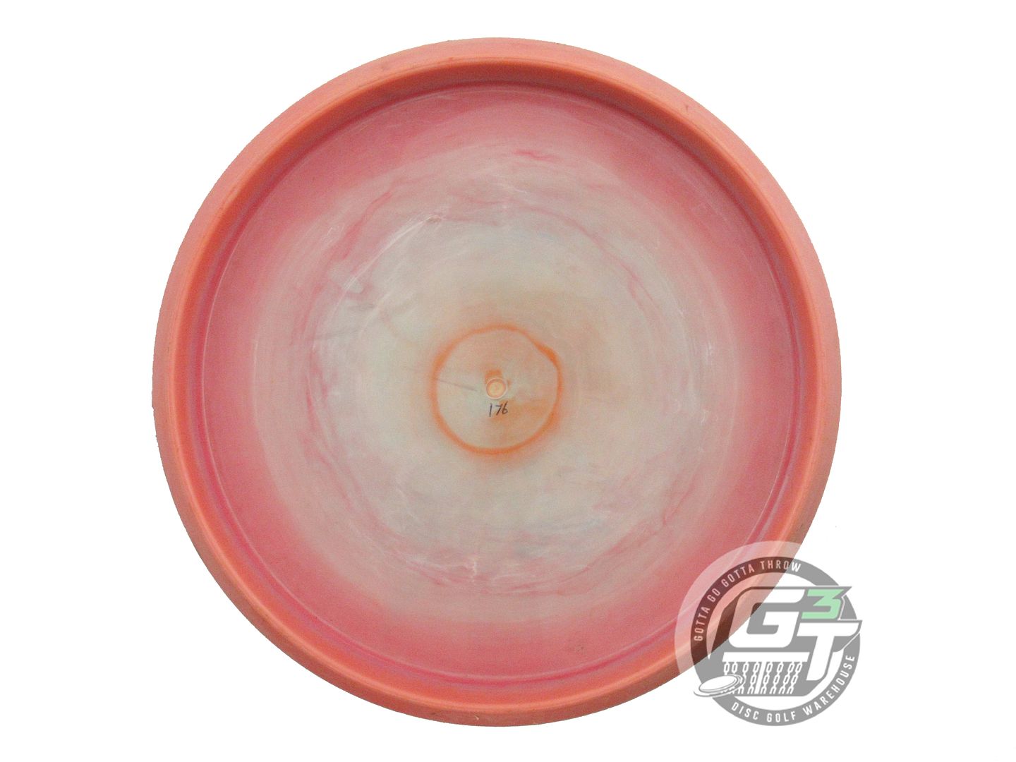 USED Thought Space Aura Praxis 176g Orange-Pink Putter Golf Disc
