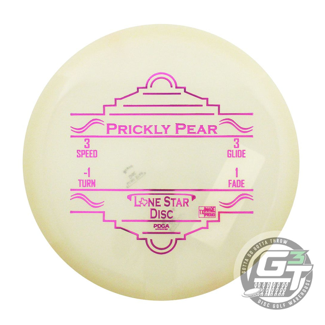 Lone Star Glow Bravo Prickly Pear Putter Golf Disc (Individually Listed)