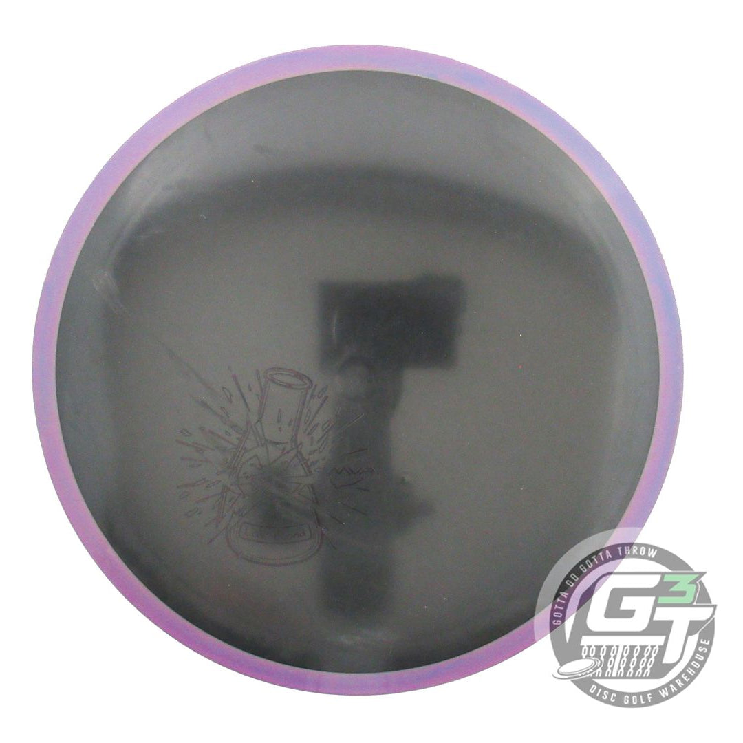 USED Axiom Discs X-OUT R2 Neutron Insanity 170g Black Purple Rim Driver Disc