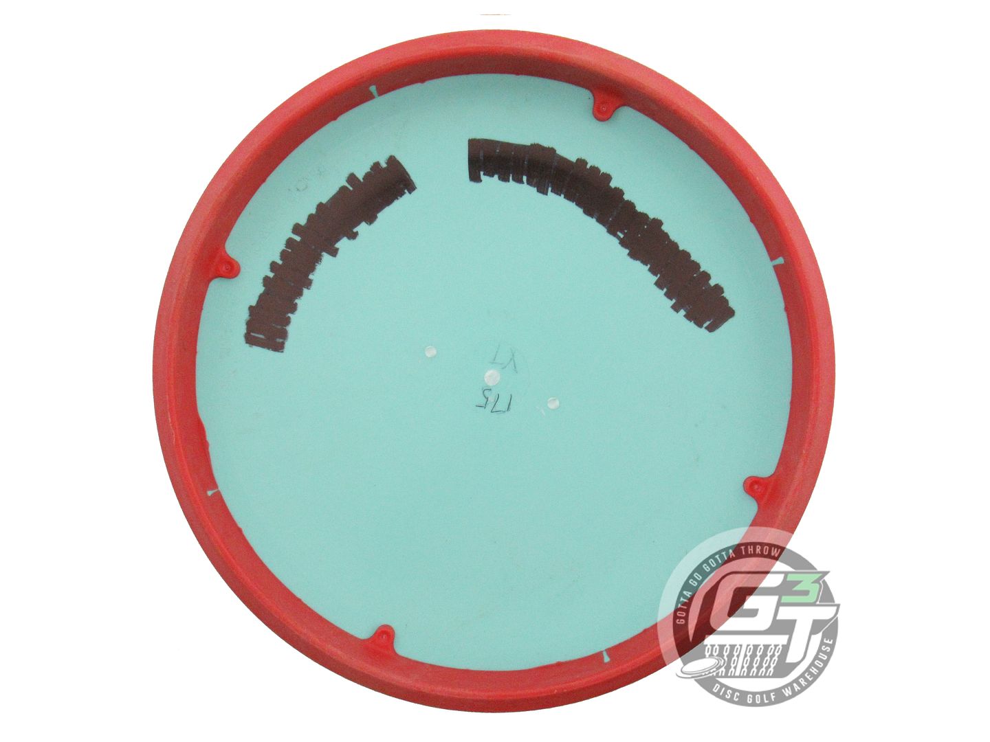 USED Innova XT Nova 175g Seafoam Red Stamp Red Rim Putter Golf Disc