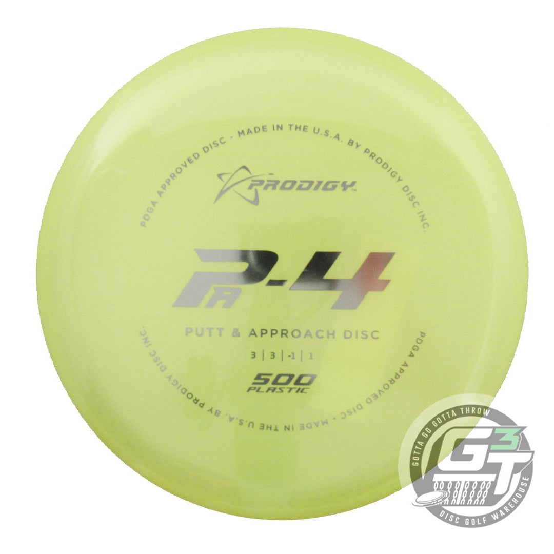 Prodigy 500 Series PA4 Putter Golf Disc (Individually Listed) - Gotta Go Gotta Throw